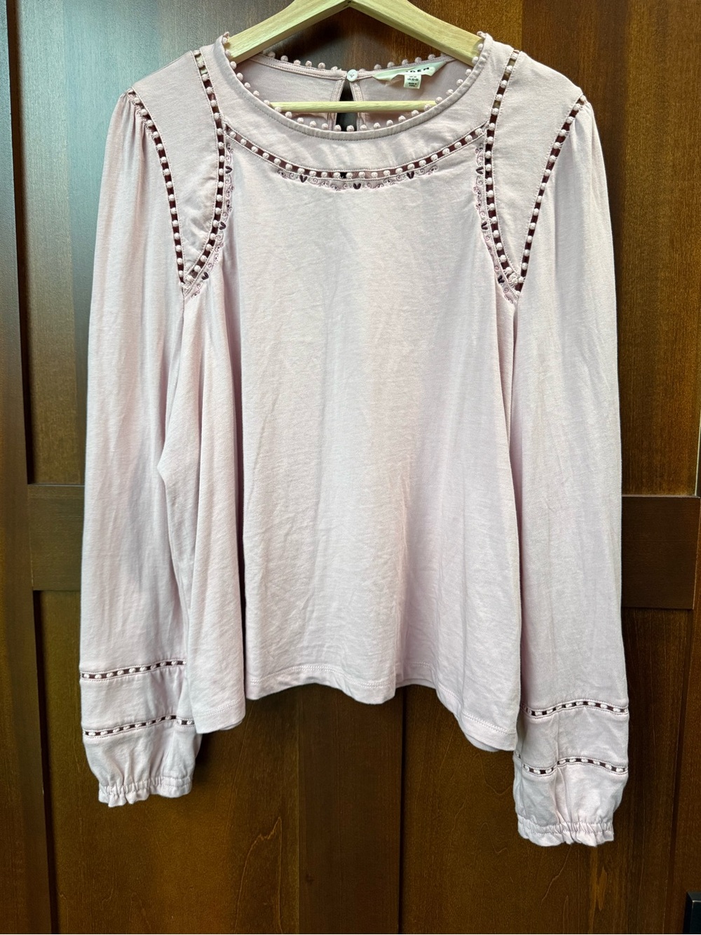 Women’s Dusty Rose Boden Mila Long Sleeve Top Size 20-22